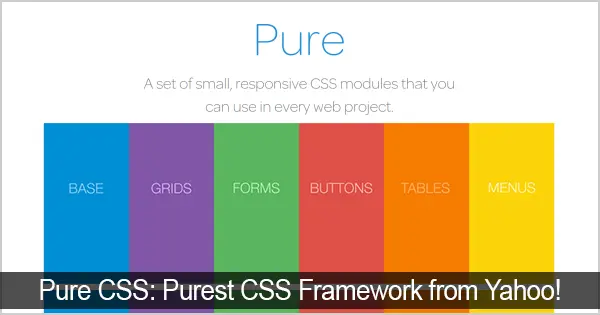 pure-css-framework-from-yahoo